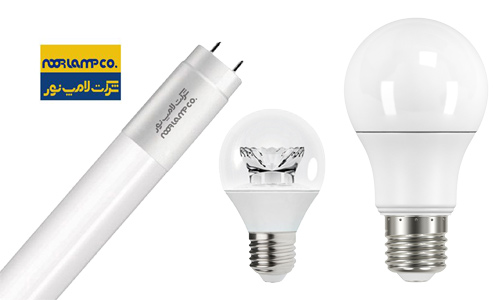 قیمت و خرید لامپ های ال ای دی برند نور