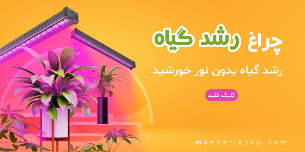 لامپ رشد گیاه، مزایا و معایت چراغ رشد گیاه| فروشگاه مشاری