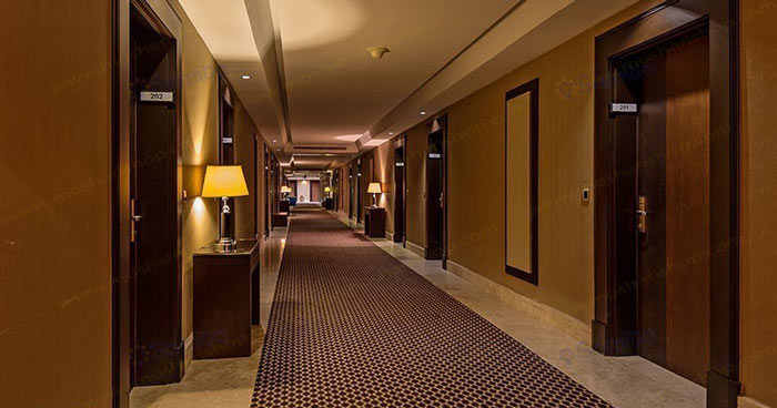 نورپردازی راه روی هتل - فروشگاه مشاری