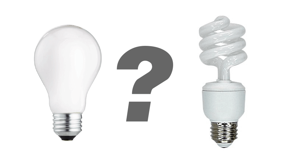 تفاوت نوردهی لامپ کم مصرف و لامپ ال ای دی