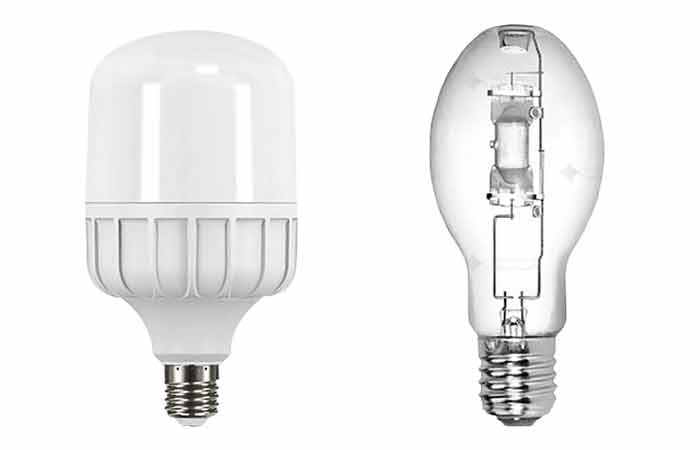 مقایسه لامپ گازی با لامپ ال ای دی