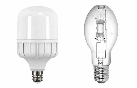 مقایسه لامپ‌های گازی و لامپ‌های ال ای دی
