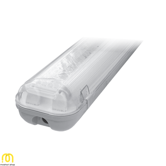 قیمت و خرید چراغ صنعتی 1x36 وات مدل آتلانتیس 1 پلی کربنات گلنور -فروشگاه مشاری