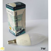 قیمت و خرید لامپ 7 وات ال ای دی شمعی مهتابی و آفتابی راما