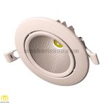 چراغ سقفی 18 وات گرد توکار COB LED گلنور مدل گارنت