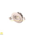 چراغ سقفی 7 وات گرد توکار COB LED گلنور مدل گارنت - Image 2
