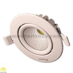 چراغ سقفی گرد توکار 10 وات COB LED گلنور مدل گارنت