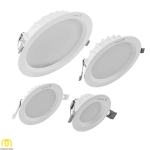 چراغ سقفی توکار ال ای دی 32 وات گلنور مدل مارال (قطر جانمایی در سقف 200-205mm) - Image 2
