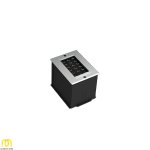 چراغ دفنی 25 وات ال ای دی 20 سانتی آذرین- 2 RGB گلنور